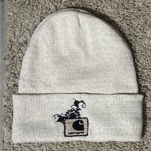 Carhartt Off-White Knit Beanie